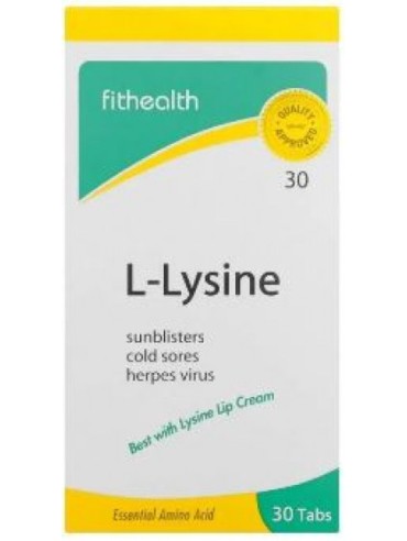 FITHEALTH L-LYCINE TAB 30