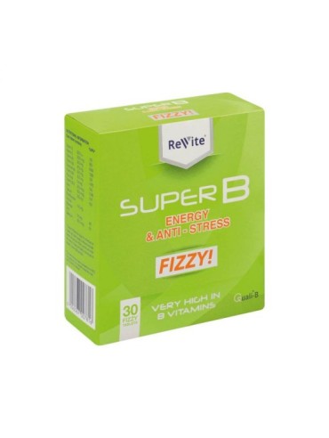  	REVITE SUPER B ENERGY FIZZY 30'S