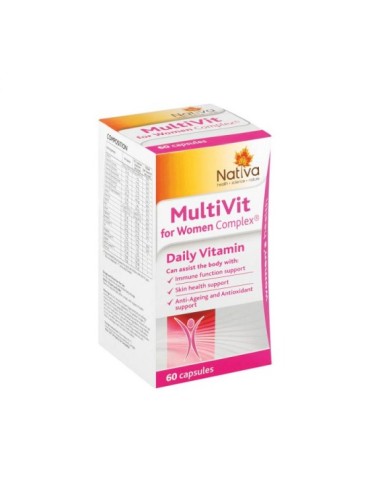 NATIVA MULTIVIT WOMEN COMPLEX CAPS 60